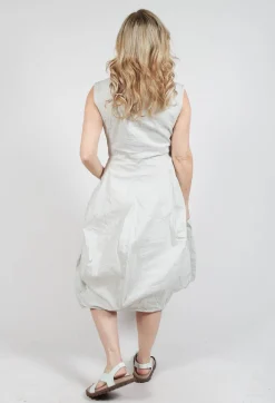 Sleeveless Balloon Dress in Moon