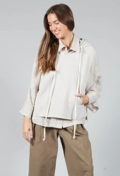 Sleeveless Basics Vest in Off White