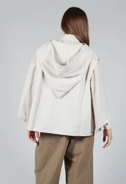 Sleeveless Basics Vest in Off White