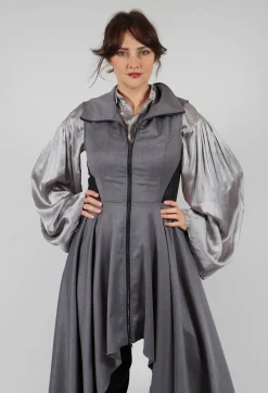 Sleeveless Dress in Grey
