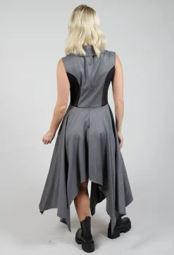 Sleeveless Dress in Grey