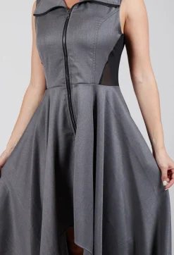 Sleeveless Dress in Grey