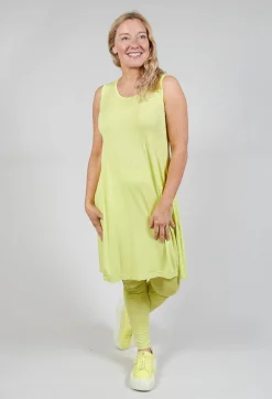 Sleeveless Jersey Dress in Sun