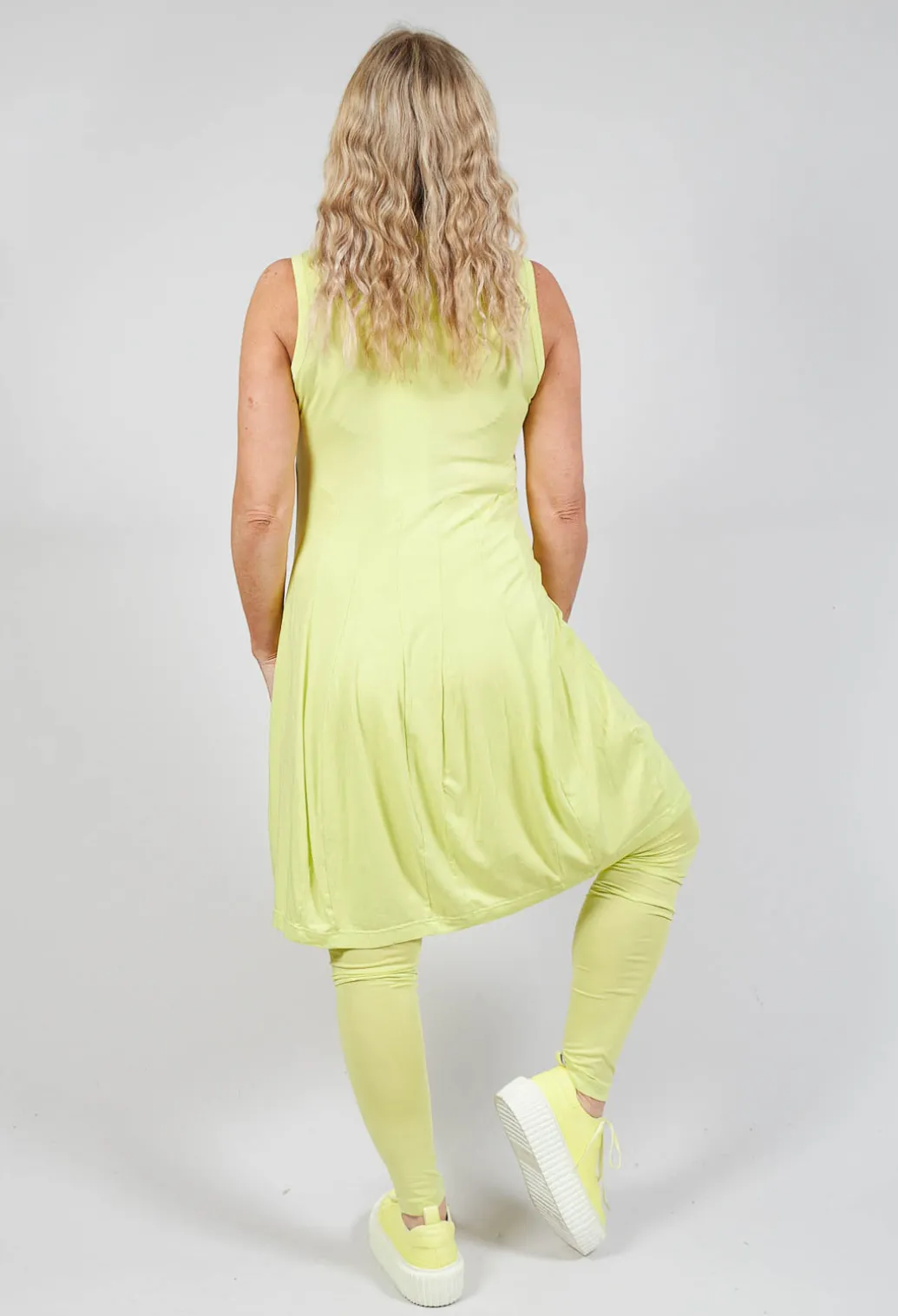 Sleeveless Jersey Dress in Sun