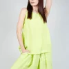 Sleeveless Linen Top in Sun
