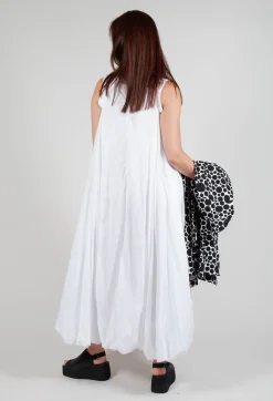 Sleeveless Maxi dress in White