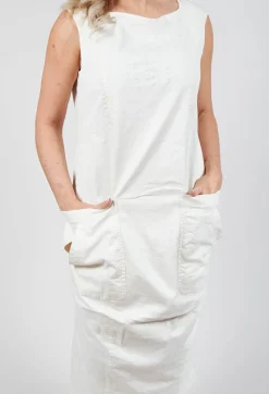 Sleeveless Midi Dressin Galaxy Paint