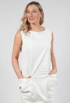 Sleeveless Midi Dressin Galaxy Paint