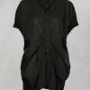 Sleeveless Shirt in Nero