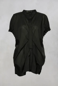 Sleeveless Shirt in Nero