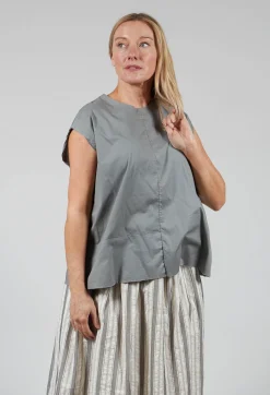 Sleeveless Top in Ferro