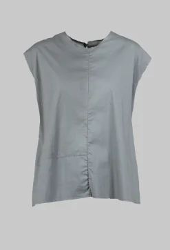 Sleeveless Top in Ferro