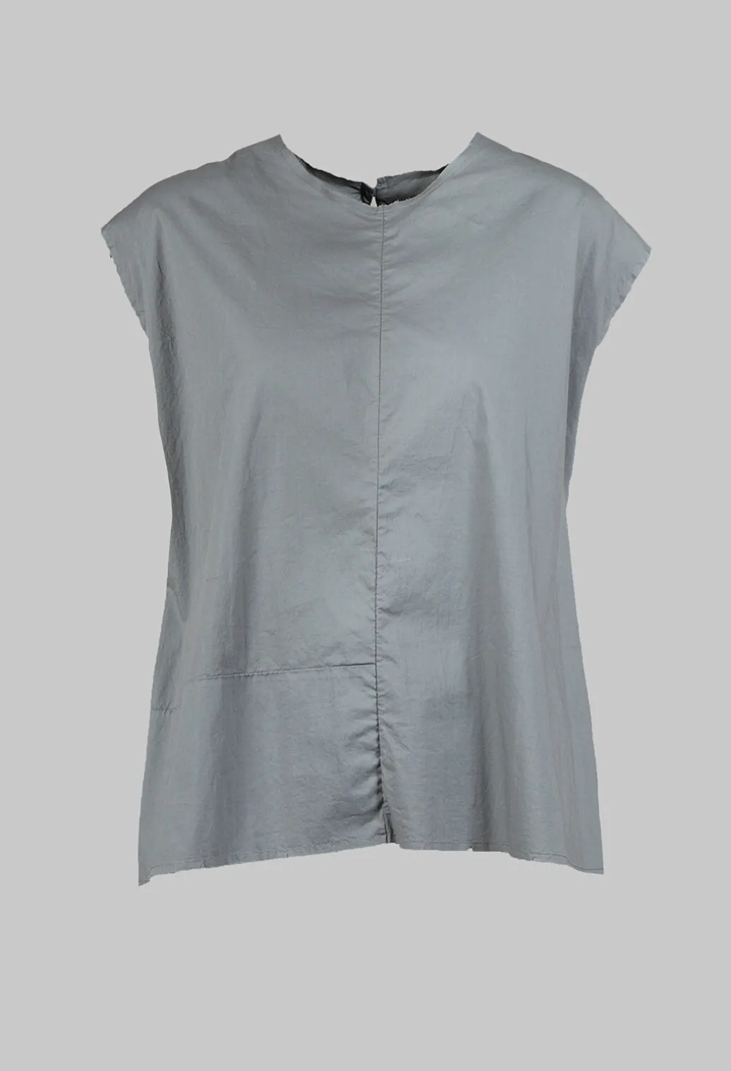 Sleeveless Top in Ferro