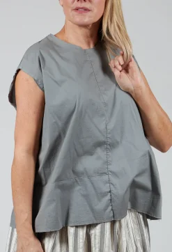 Sleeveless Top in Ferro