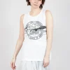 Sleeveless Vest in Starwhite Print