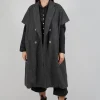 Sleevless Coat HW in Peppper