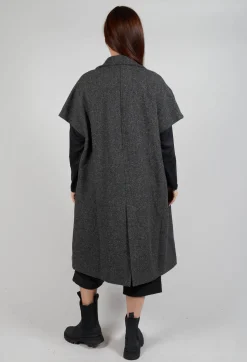 Sleevless Coat HW in Peppper