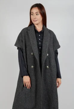 Sleevless Coat HW in Peppper