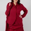 Slim Double Button Jacket in Sunset