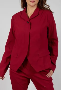 Slim Double Button Jacket in Sunset