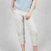 Slim Fit Geisha Pants in Greige