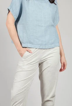 Slim Fit Geisha Pants in Greige