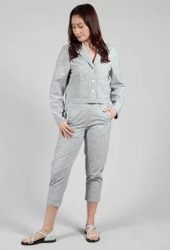Slim Fit Geisha Pants in Navy
