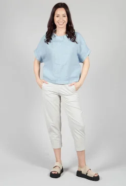 Slim Fit Geisha Pants in Greige
