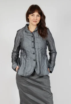 Slim Fit Jacket in Asteroid Sparkle