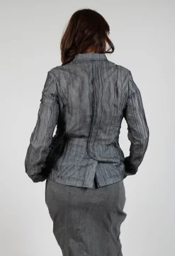 Slim Fit Jacket in Asteroid Sparkle