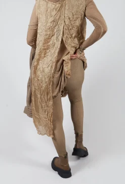Slim Fit Leggings in Camel Cloud