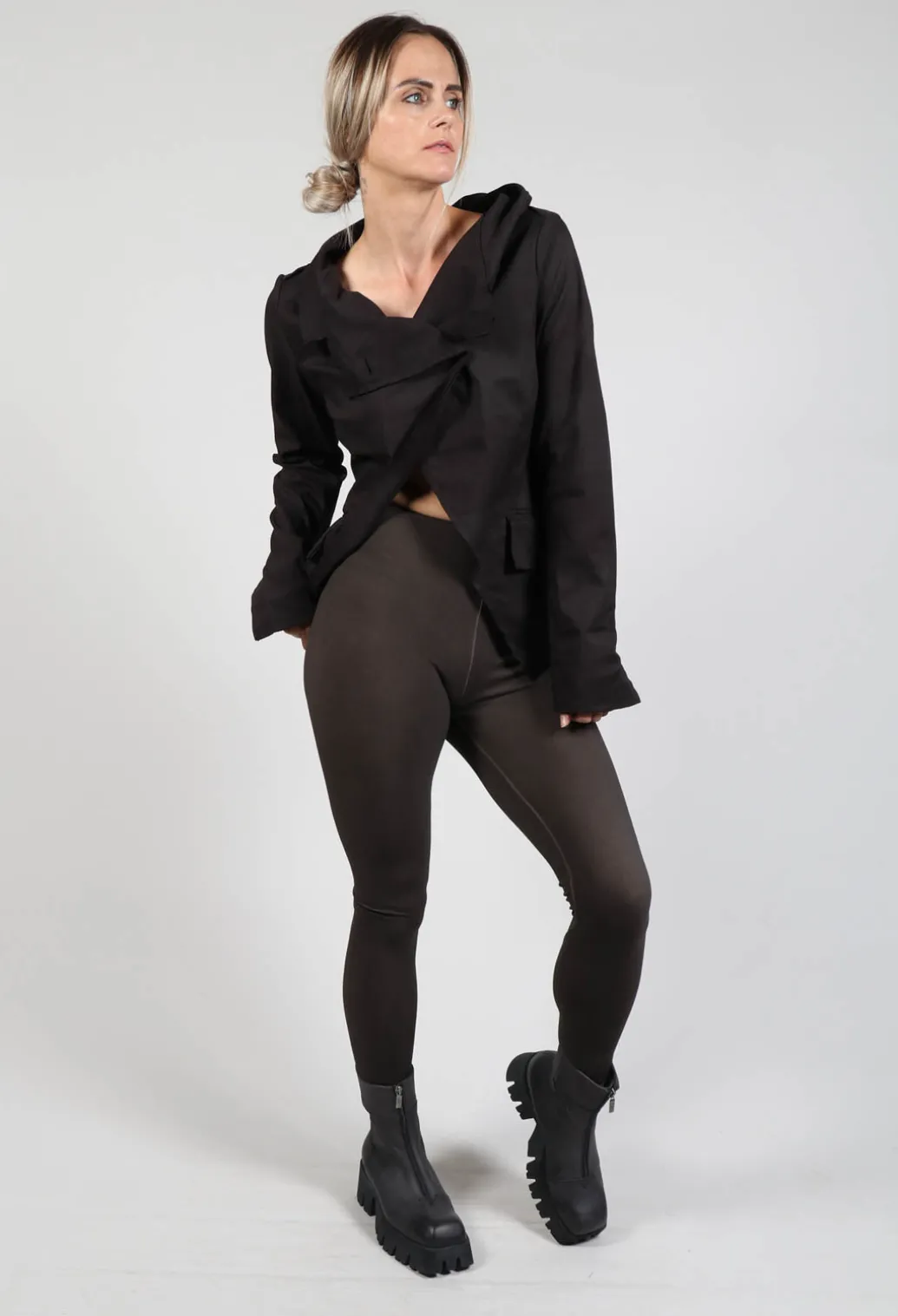 Slim Fit Leggings in Espresso Cloud