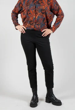 Slim Fit Trouser in Nero