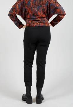 Slim Fit Trouser in Nero