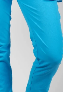 Slim Leg Pull On Trousers in Malibu