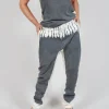 Slim Leg Trousers in Asteroid Paint