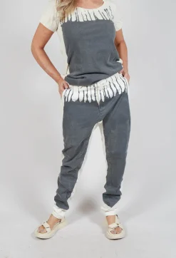 Slim Leg Trousers in Asteroid Paint