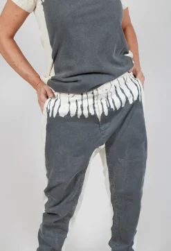 Slim Leg Trousers in Asteroid Paint