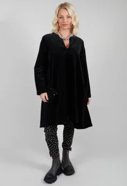 Slim Leg Trousers in Black Print