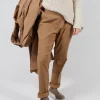 Slim Trousers in Camel
