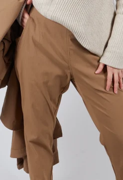 Slim Trousers in Camel