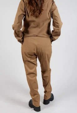Slim Trousers in Camel