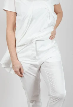 Slimline Trouser in Starwhite