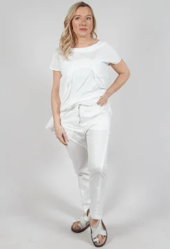 Slimline Trouser in Starwhite