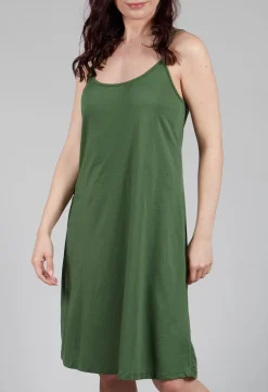 Slip Dress in Green