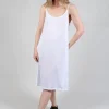 Slip Dress in White