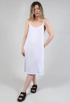 Slip Dress in White