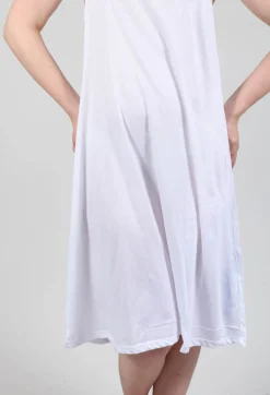 Slip Dress in White
