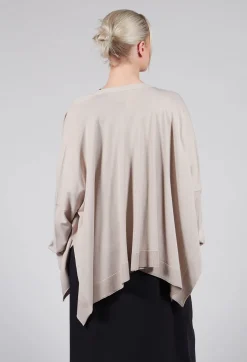 Slouch Cardigan in Mastic