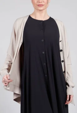 Slouch Cardigan in Mastic